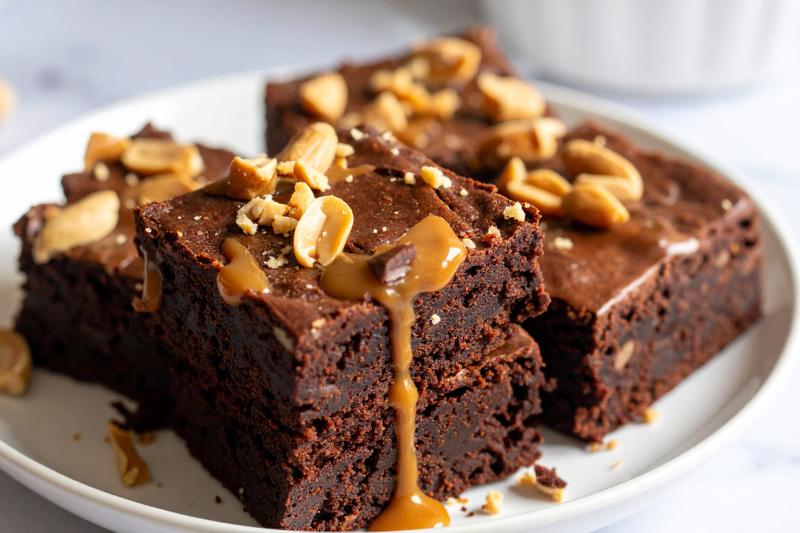 Atelier pâtisserie : Brownies sans gluten et caramel beurre salé