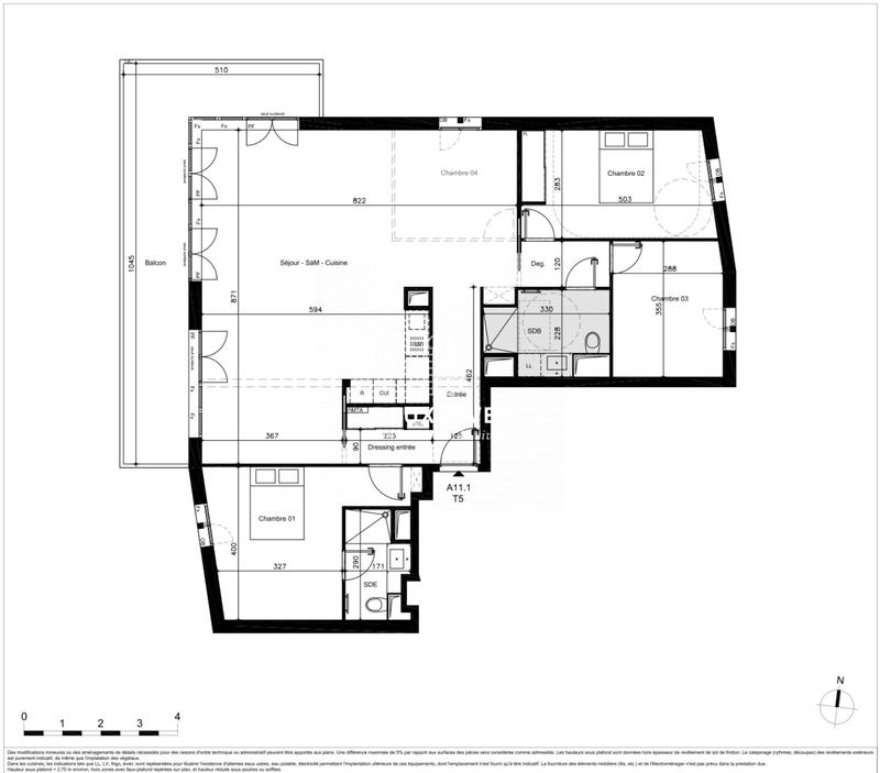 Appartement - 118 m² - 5 pièces