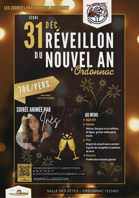 Réveillon de la Saint-Sylvestre 2025 des Courses en Folies