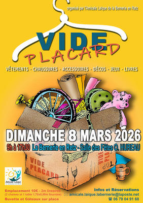 Vide-placard de printemps