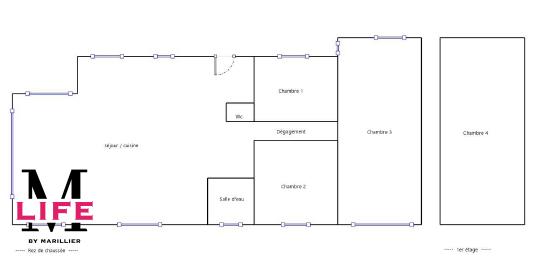 Maison - 126 m² - 5 pièces