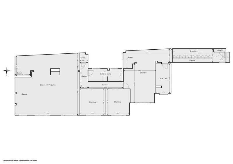 Appartement - 136 m² - 4 pièces