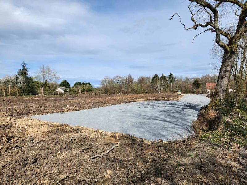 Terrain constructible - 735 m²