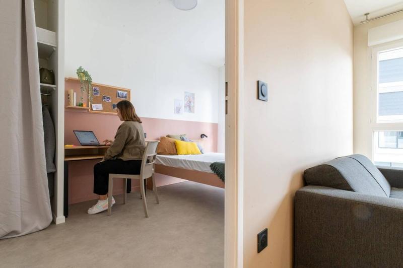 Chambre - 45 m² - 1 pièce