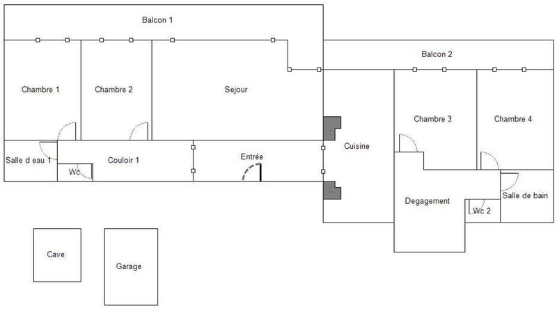 Appartement - 131 m² - 5 pièces
