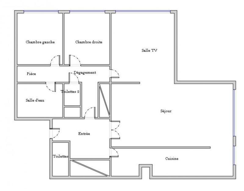 Appartement - 96 m² - 4 pièces