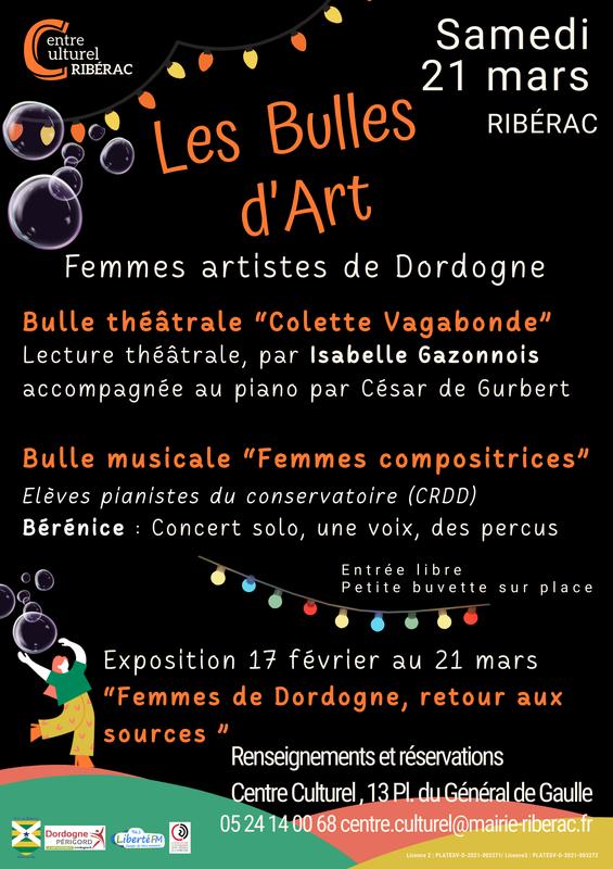 Concert "Femmes de Dordogne, artistes d'aujourd'hui"
