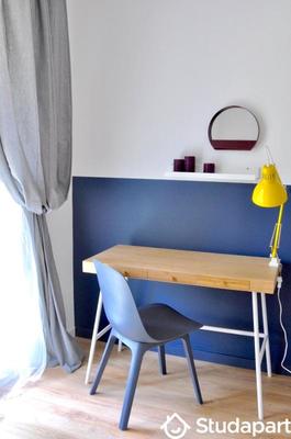 Chambre - 12 m² - 1 pièce