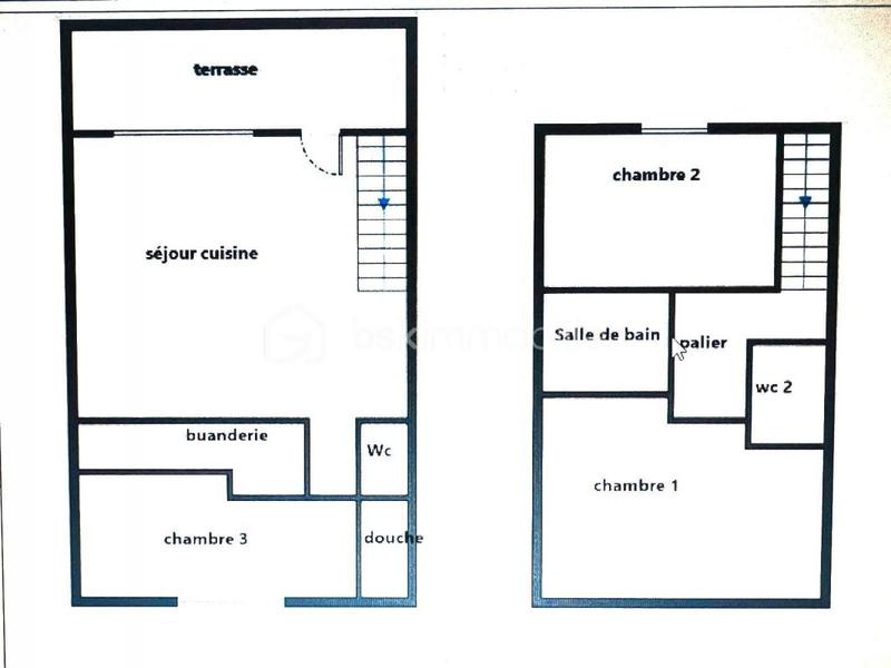 Duplex - 93 m² - 4 pièces