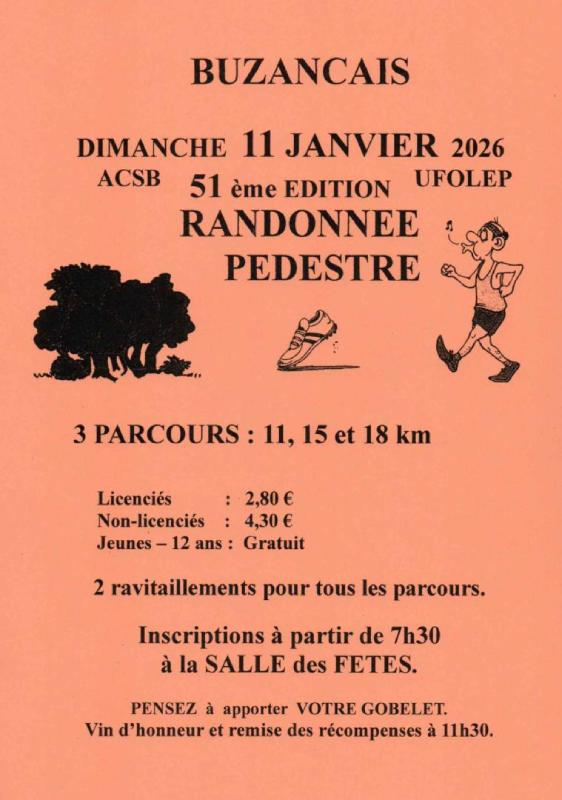 Randonnée pédestre de Buzançais