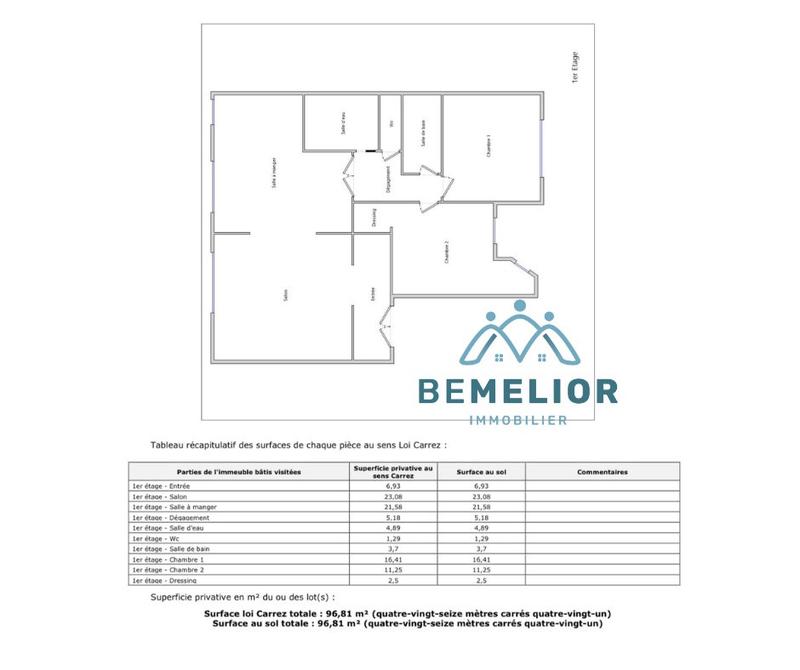 Appartement - 259 m² - 10 pièces