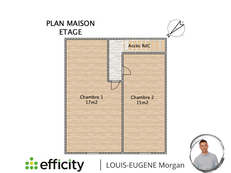 Maison - 67 m² - 3 pièces