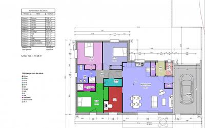 Maison - 101 m² - 5 pièces