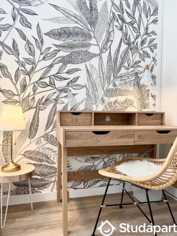 Chambre - 9 m² - 1 pièce