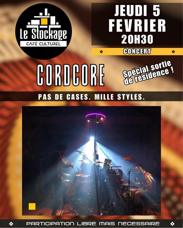 Concert "CordCore" - spécial sortie de résidence