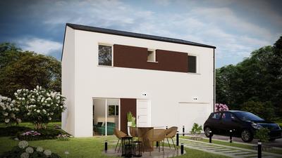 Maison - 92 m² - 6 pièces