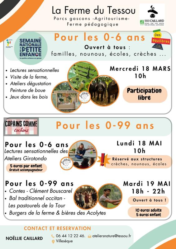 Contes de Clément Bouscarel et Bal Trad' à la ferme du Tessou