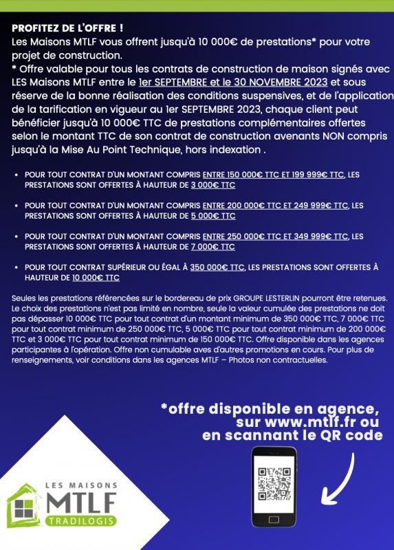 Terrain constructible - 3 500 m²