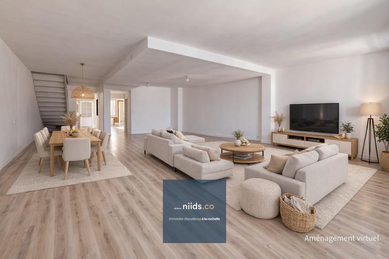 Appartement - 165 m² - 5 pièces