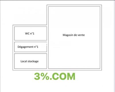 Local commercial - 39 m²