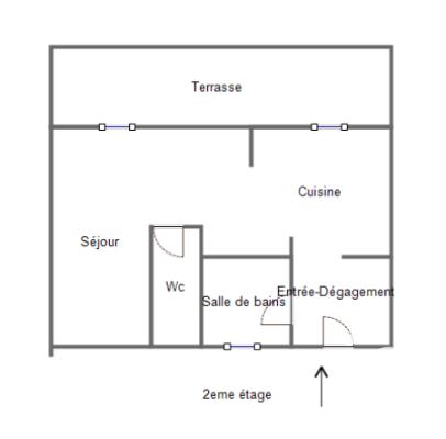 Appartement - 79 m² - 4 pièces