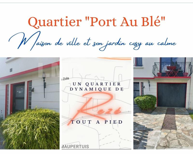 Maison de ville - 112 m² - 5 pièces