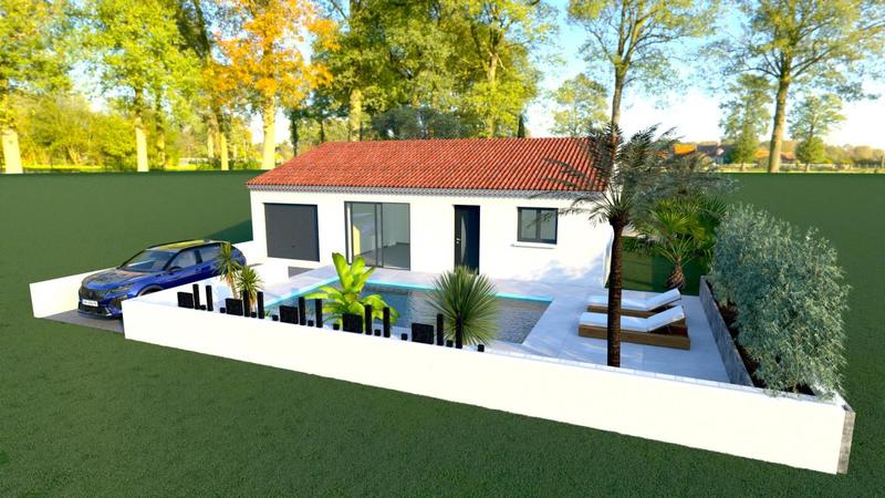 Maison - 76 m² - 3 pièces