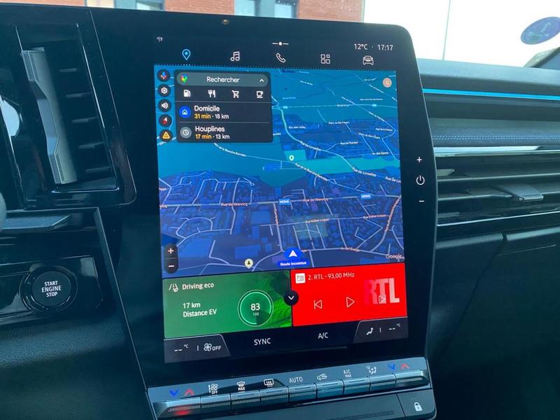 Renault Austral Techno Esprit Alpine E Tech Full Hybrid 200 Toit Pano/Camera/Pack Safety/Banquette Ar Coulissante