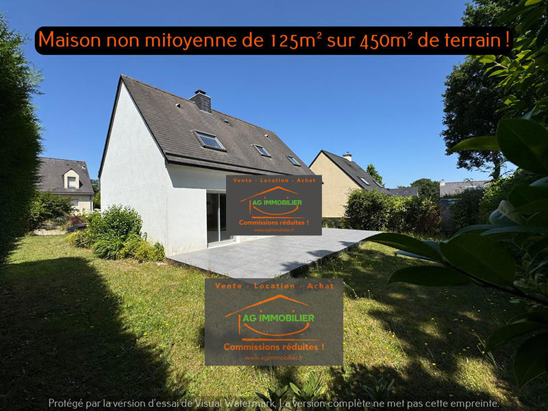 Maison - 125 m² - 6 pièces