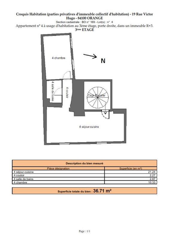 Appartement - 37 m² - 2 pièces