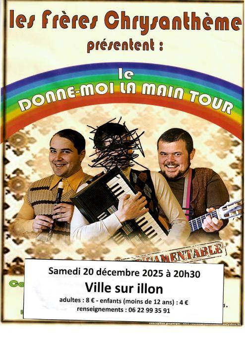 Les frères Chrysanthème - le donne-moi la main tour