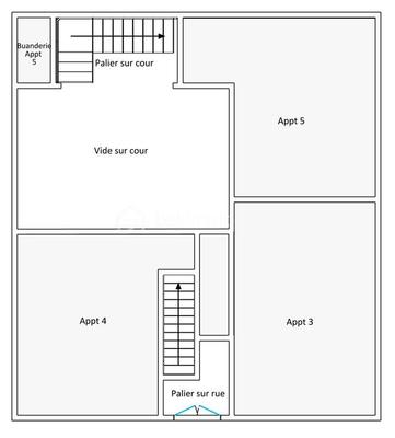Immeuble - 266 m² - 12 pièces
