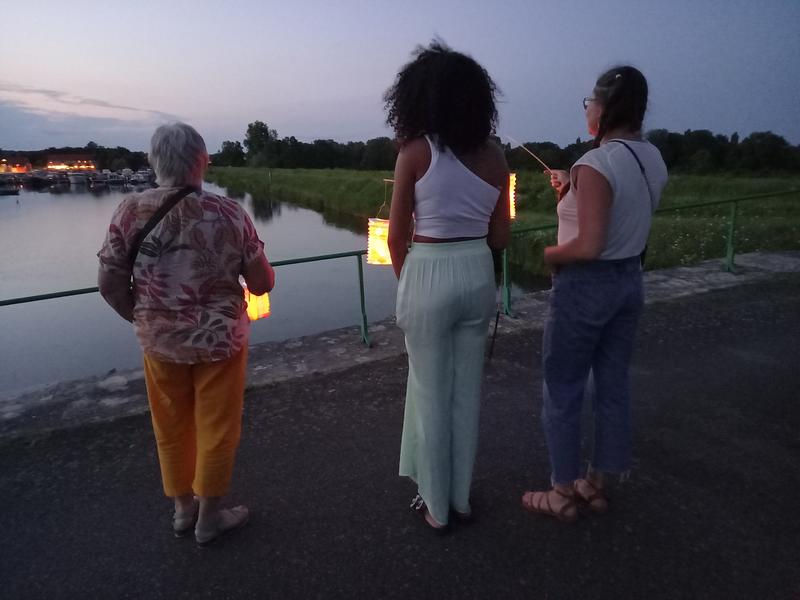 Nocturne "Decize.... Quand la Loire s'en mêle !"