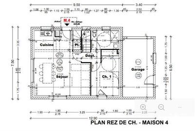 Maison - 110 m² - 5 pièces