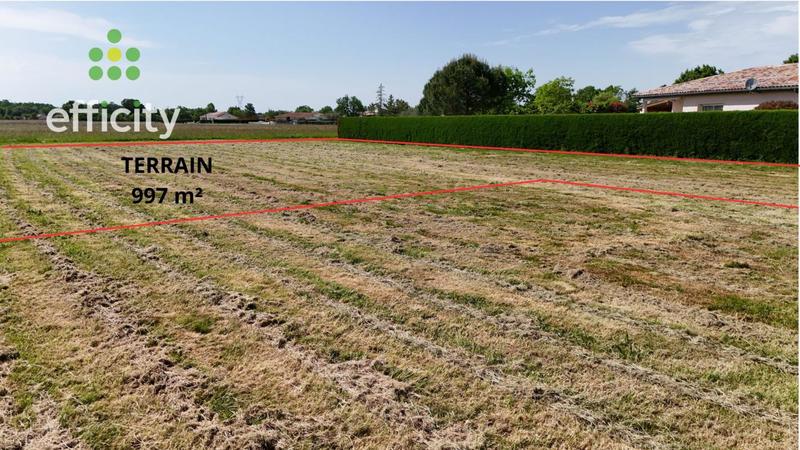 Terrain - 997 m²