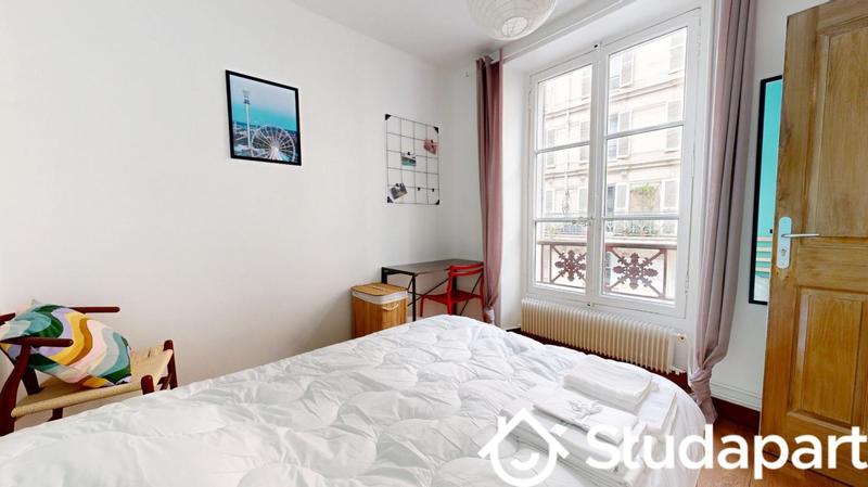 Chambre - 11 m² - 1 pièce