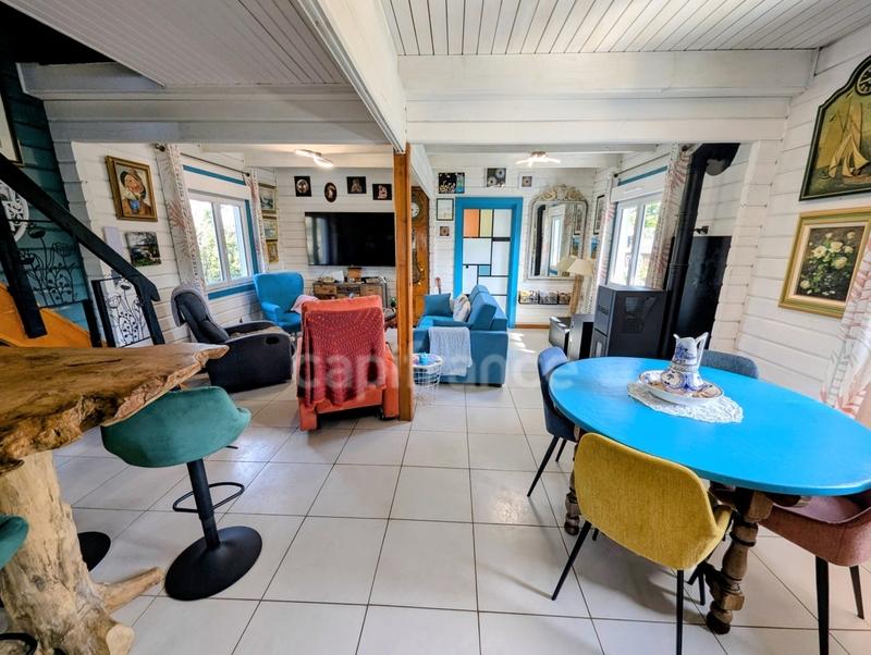 Maison de bois - 103 m² - 5 pièces