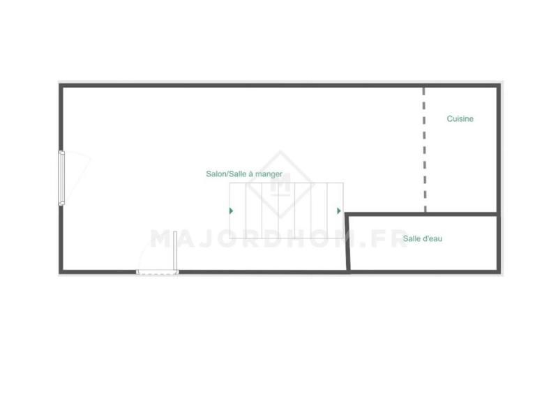 Studio - 24 m² - 1 pièce