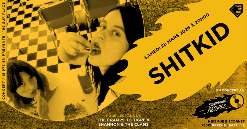 ShitKid en concert (côté Records)