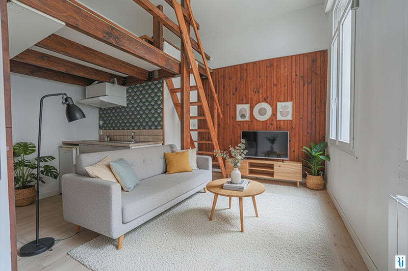 Appartement - 19 m² - 1 pièce