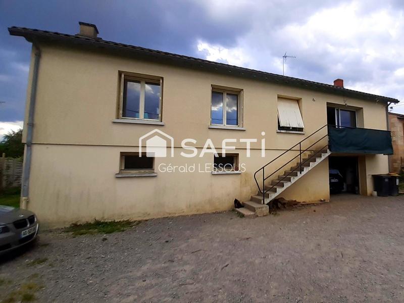 Maison - 90 m² - 5 pièces