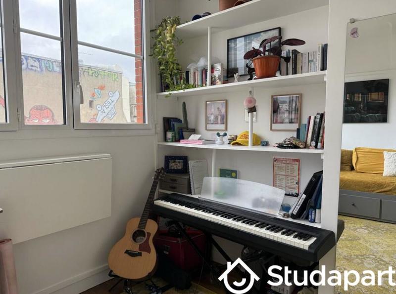 Chambre - 12 m² - 1 pièce