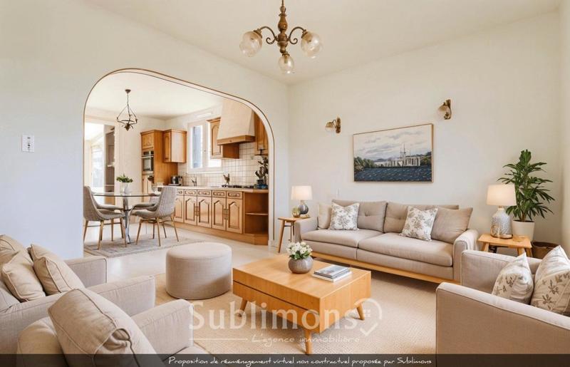 Maison traditionnelle - 88 m² - 4 pièces