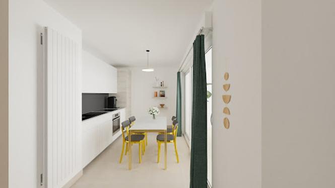 Appartement - 83 m² - 3 pièces