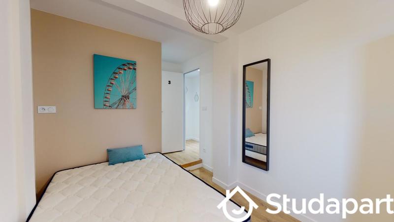 Chambre - 10 m² - 1 pièce