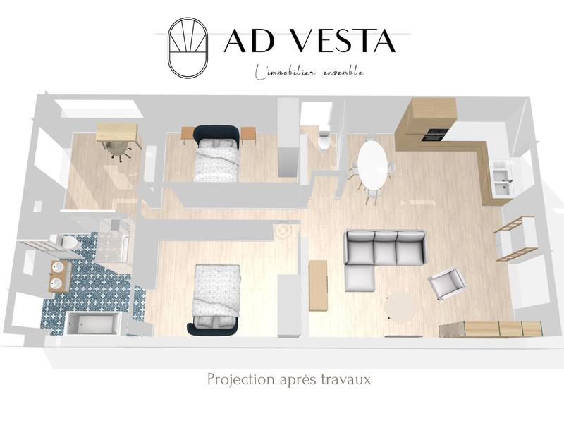 Maison - 81 m² - 3 pièces