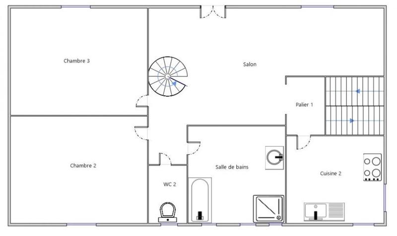 Maison - 140 m² - 8 pièces