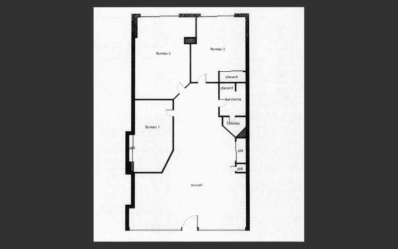 Local commercial - 85 m² - 4 pièces