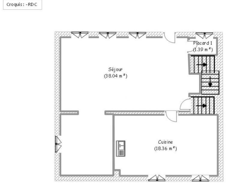 Maison traditionnelle - 170 m² - 5 pièces
