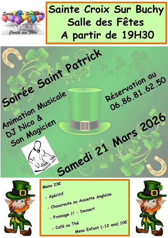 Soirée Saint Patrick